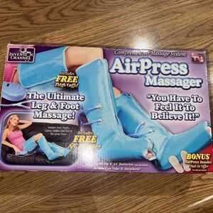 AirPress Massager Foot & Leg Massage As Seen On TV! Compressed - Upper& Lower